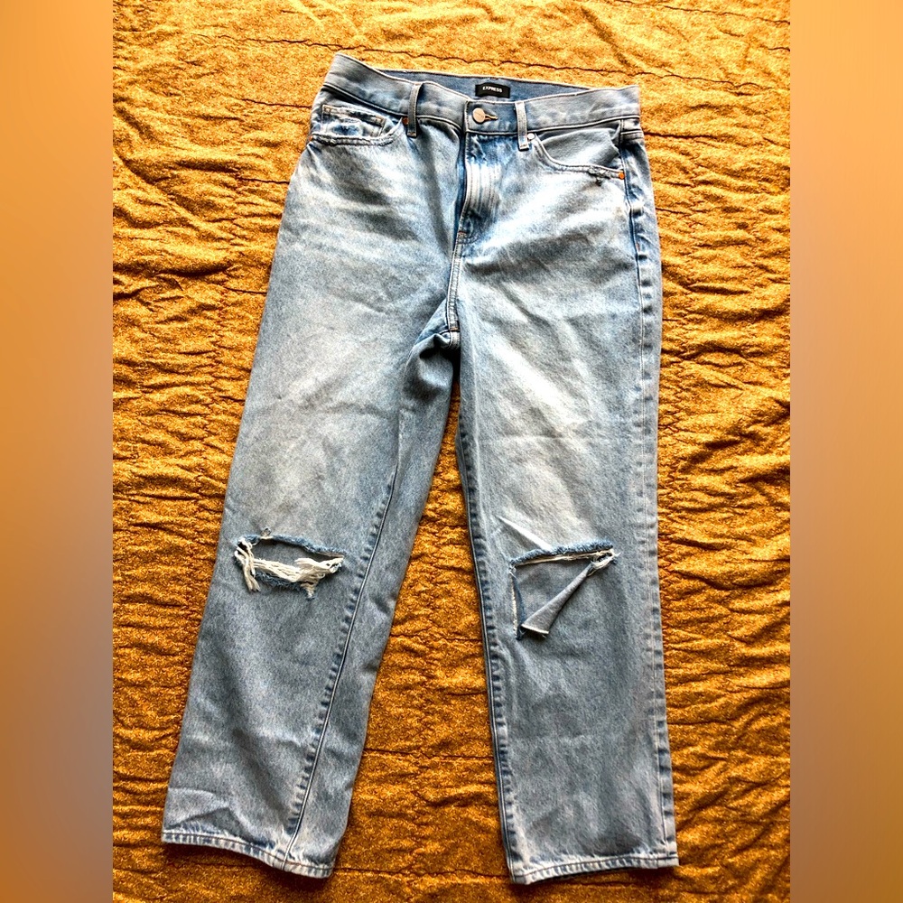 Women’s Xpress high rise, jeans, distressed￼